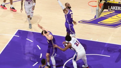 Grades for LeBron James, Luka, Austin Reaves in Lakers win vs. Sixers