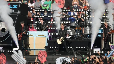 Green Day Perform During Super Bowl 2026 Preshow