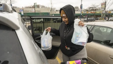 Grocery prices in Chicago have climbed double digits in the last year despite Trump's vow to lower them