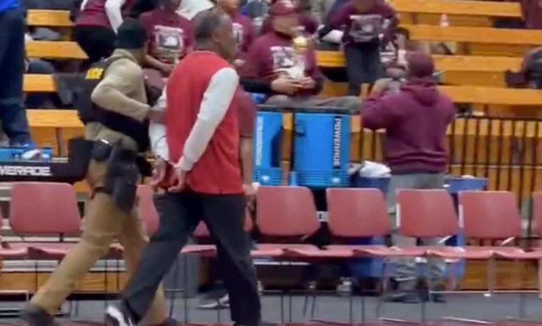 HBCU coach escorted off court in handcuffs after rivalry game