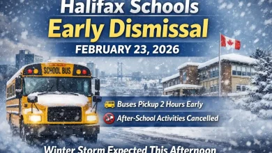 Halifax Schools Dismiss Early Today Feb 23, 2026 as Snowstorm Triggers HRCE Alert