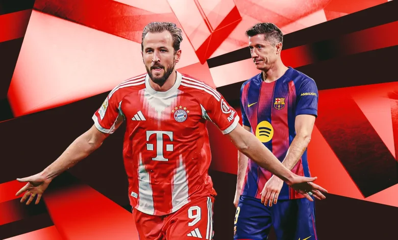 Harry Kane should aim to surpass Robert Lewandowski at Bayern Munich instead of filling Polish legend's boots at Barcelona