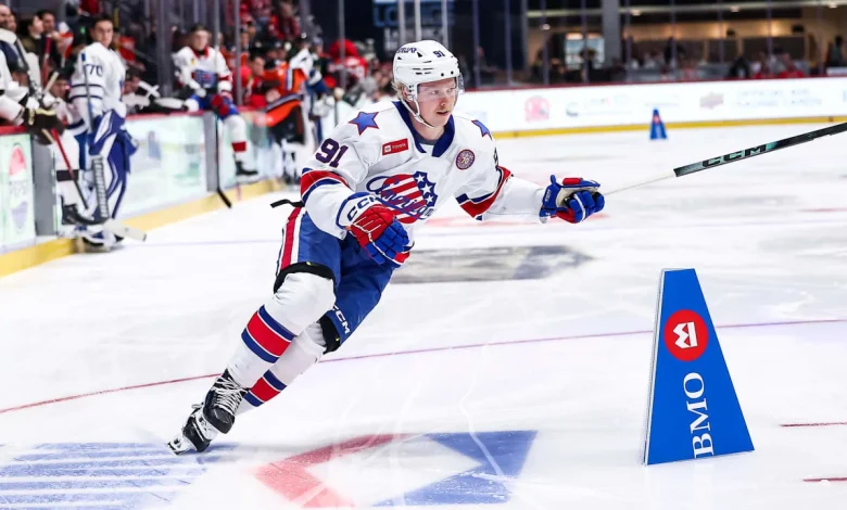 Helenius, Firkus, Nadeau shine at AHL All-Star Skills Competition