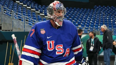 Hellebuyck gets call for Team USA Olympic opener