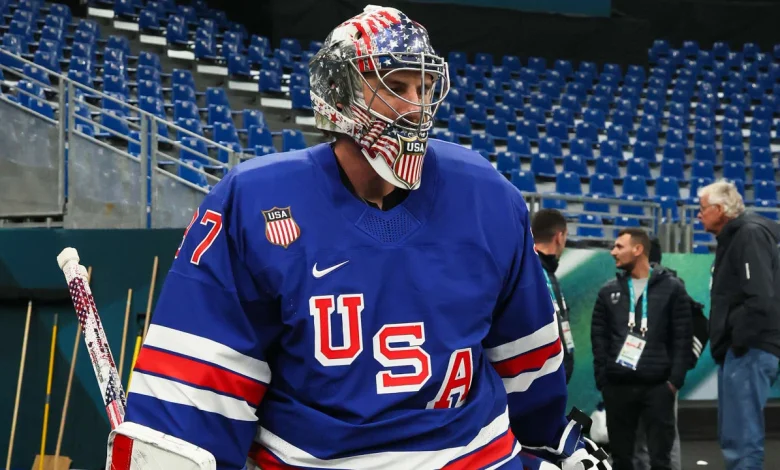Hellebuyck gets call for Team USA Olympic opener