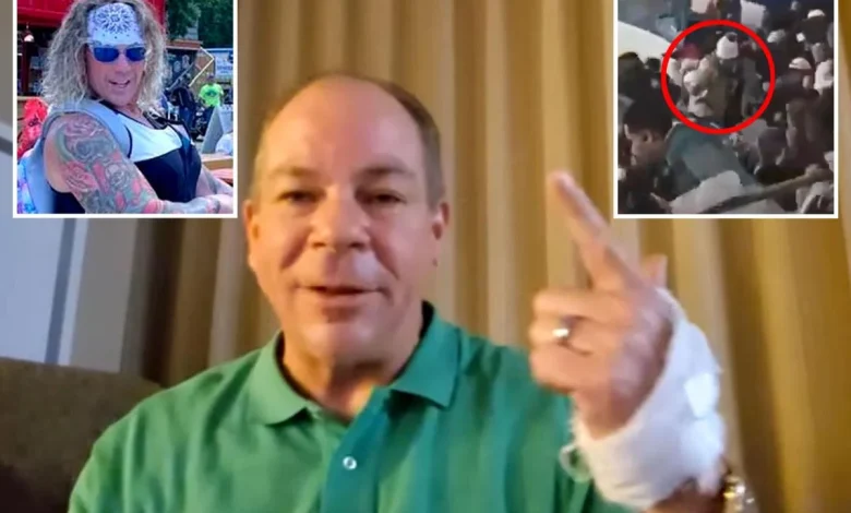 Hero bystander who stopped trans dad shooter Robert Dorgan describes miracle moment that spared lives