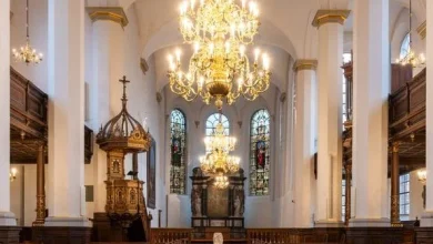 Historic church Helligåndskirken reopens in the heart of Copenhagen after two years of renovation