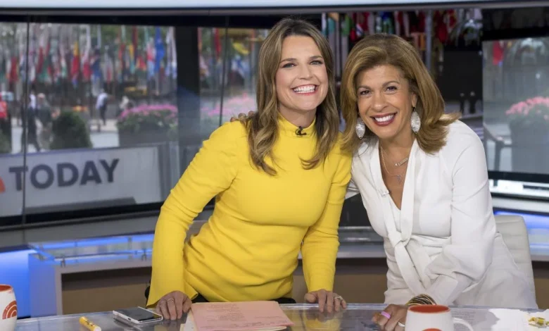 Hoda Kotb covering for pal Savannah Guthrie on 'Today' show