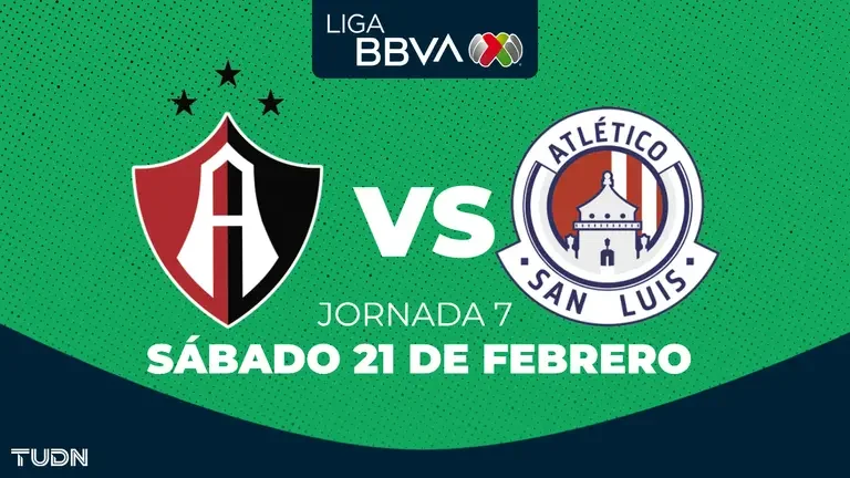 Horario y dónde ver el Atlas vs. Atlético de San Luis de la Jornada 7 del Clausura 2026