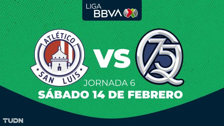 Horario y dónde ver el Atlético de San Luis vs. Querétaro de la Jornada 6
