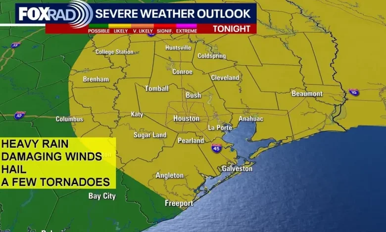 Houston weather: Severe storm impacts for Valentine's Day, timeline