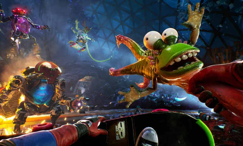 How High On Life 2’s Skateboarding Kickflips the Shooter Genre on Its Head