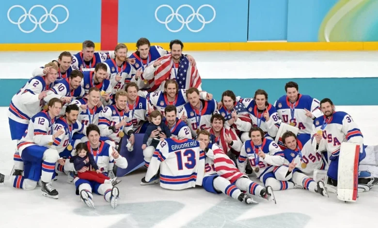 How Team USA honored late Johnny and Matthew Gaudreau with Olympic gold medal win