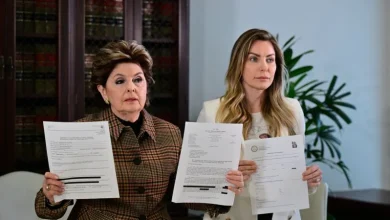 Hugh Hefner’s widow demands investigation into Playboy founder’s foundation over alleged scrapbooks with explicit photos