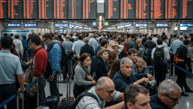 Hundreds of Travellers Stranded at Cancún International Airport and Lic Benito Juárez International Airport in Mexico as 62 Flights Are Delayed and 29 Cancelled Disrupting Aeromexico, Viva, Aerobus, Interjet and More Across Cancún and Mexico City