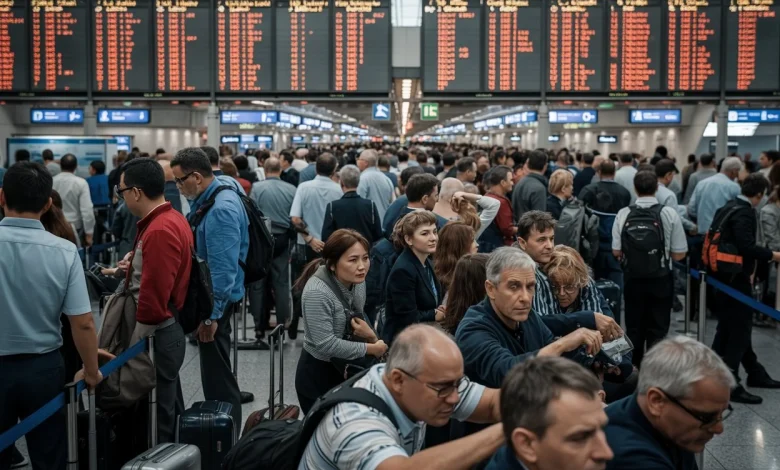 Hundreds of Travellers Stranded at Cancún International Airport and Lic Benito Juárez International Airport in Mexico as 62 Flights Are Delayed and 29 Cancelled Disrupting Aeromexico, Viva, Aerobus, Interjet and More Across Cancún and Mexico City