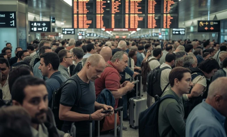 Hundreds of Travellers Stranded at Madrid-Barajas, Barcelona, Malaga, and Palma de Mallorca Airports in Spain as 460 Flights Are Delayed and 15 Cancelled, Disrupting Iberia, Vueling, Air Europa, and More Across Regional Airports