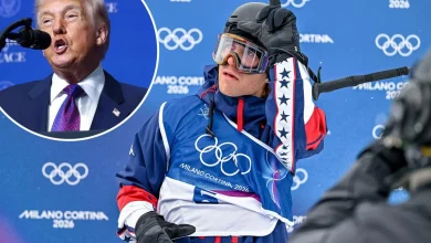 Hunter Hess goes viral for 'L' on forehead after Donald Trump 'loser' spat