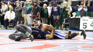 Hunt’s Harris reaches NCHSAA 5-A championship match
