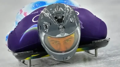 IOC bars Ukrainian athlete’s helmet honoring athletes killed during war