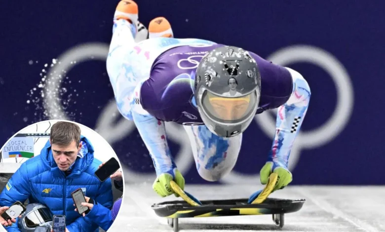 IOC threatens to ban Olympian over helmet he refuses to take off