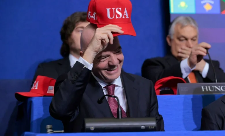 IOC to investigate FIFA president Gianni Infantino over Trump hat and collaboration