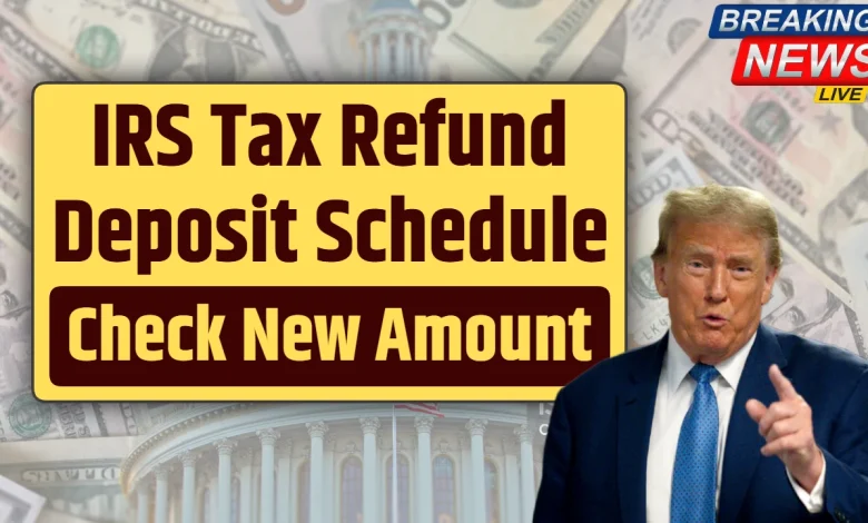 IRS Tax Refund Deposit Schedule 2026: Check Amount & Estimated Dates for Refund Payments in the USA