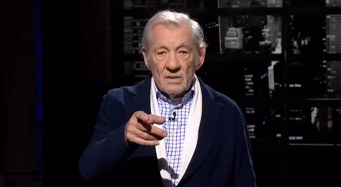 Ian McKellen wileded Shakespeare to deliver a stunning anti-ICE message on Colbert