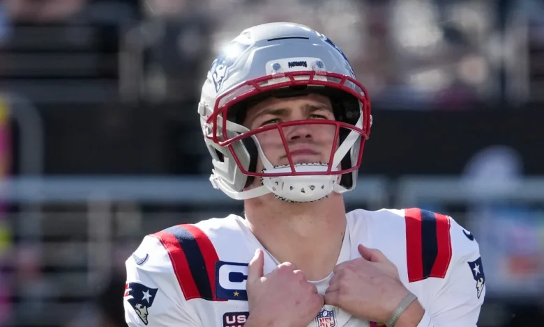 If Drake Maye was "feeling great," why did he get a painkilling injection?