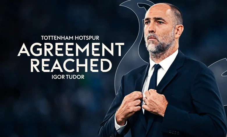 Igor Tudor: Tottenham reach agreement with former Juventus boss to become interim head coach for rest of season