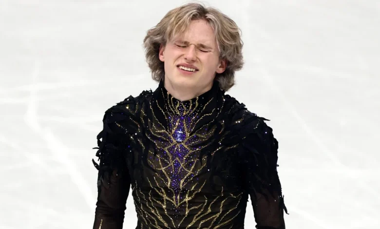 Ilia Malinin finishes 8th, Mikhail Shaidorov wins : NPR