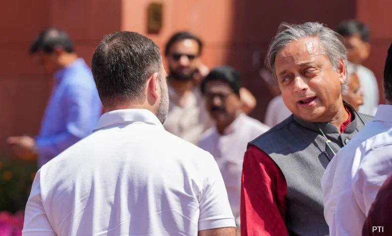 In Shashi Tharoor's Vocal Support Of Rahul Gandhi, Signs Of Growing Closeness