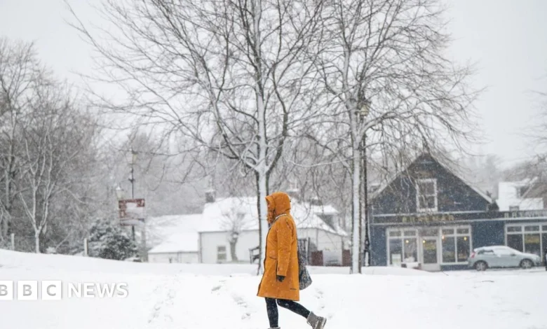 In pictures: Snow hits parts of Scotland during weather warnings