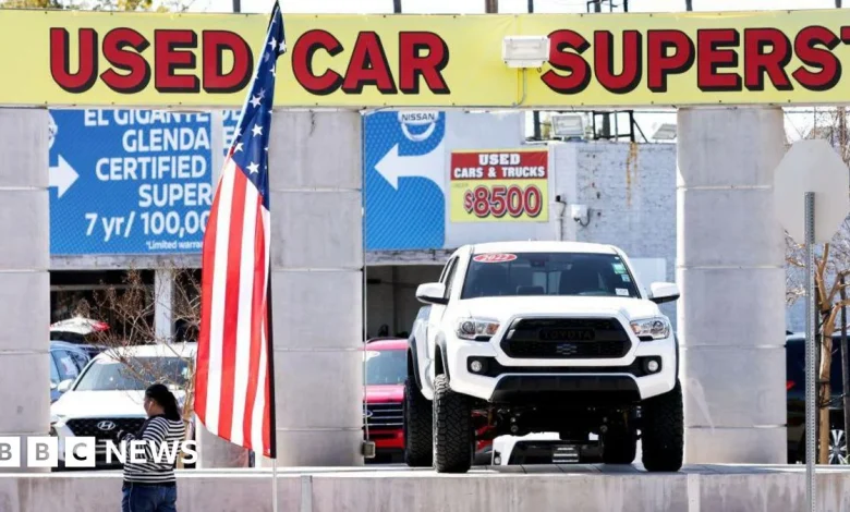 Inflation eases in US as prices for used cars fall