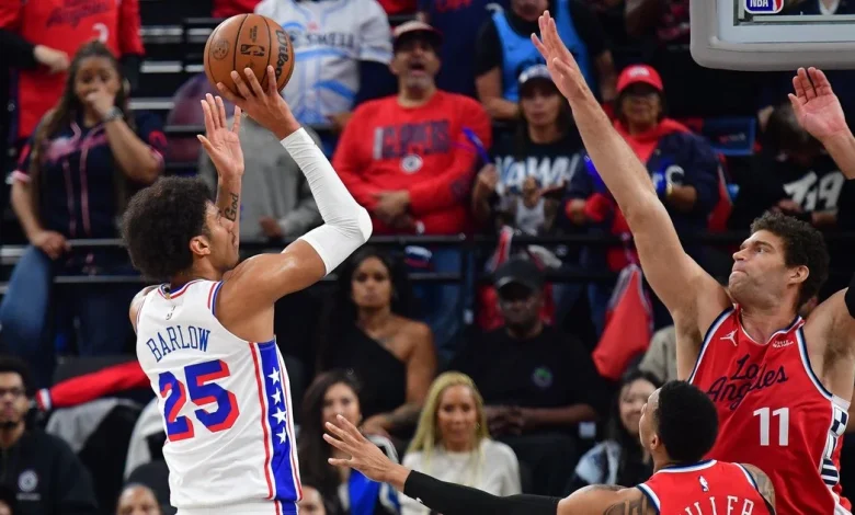 Instant observations: Dominick Barlow's career-best performance powers an easy Sixers win over Clippers