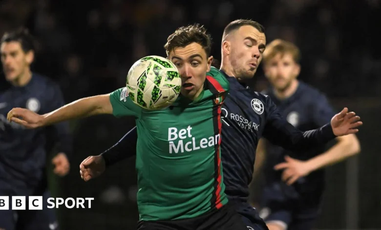 Irish Cup: Larne could face Glentoran in quarter-finals