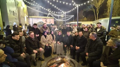 İstanbul'da AK Parti İl Başkanlığı, Komşularla İftar Programı Düzenledi.