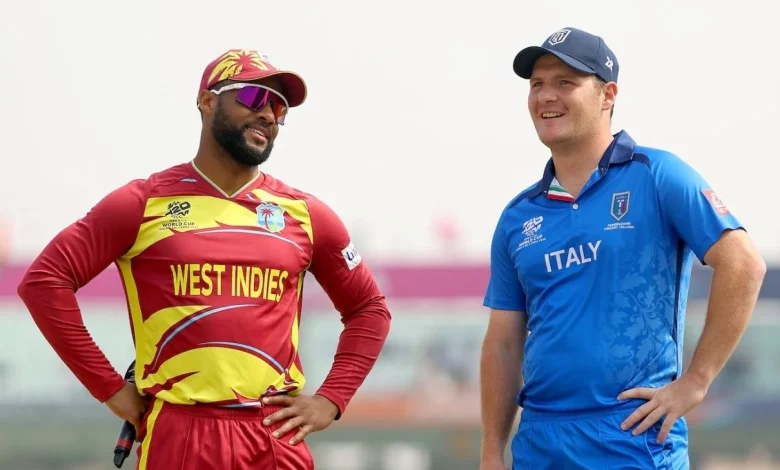 Italy ask West Indies to bat in Holder's 300th international game