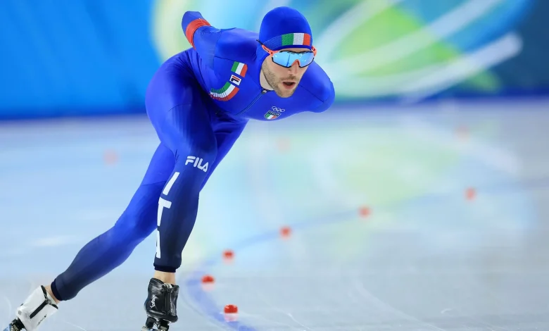 Italy's Davide Ghiotto leads packed 10,000m lineup