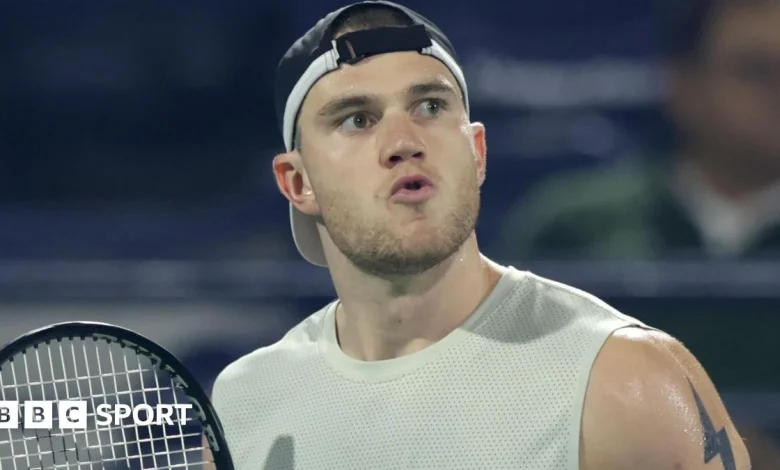 Jack Draper: British number one makes winning return to ATP Tour in Dubai