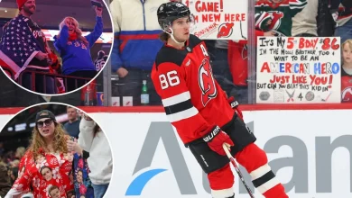 Jack Hughes' Olympic gold-medal celebration returns to New Jersey