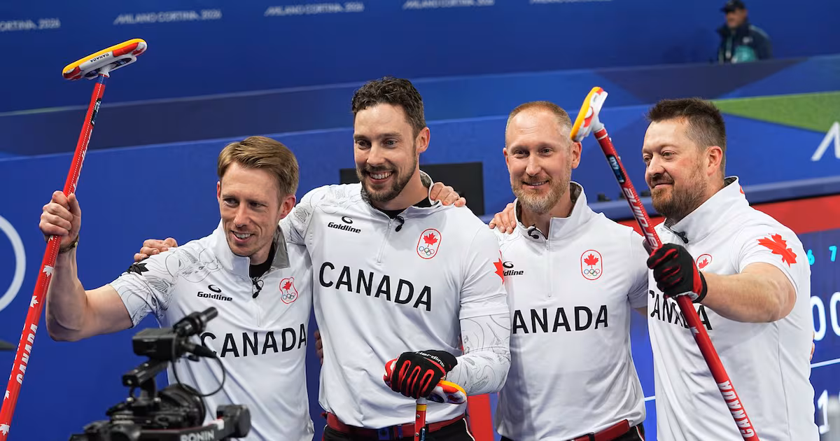 Jacobs, Canada to meet top-ranked Mouat, Great Britain for men’s curling gold at Milano Cortina 2026
