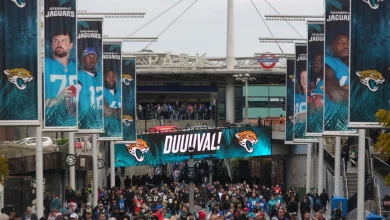 Jaguars to play two London games in 2026, Commanders will play one