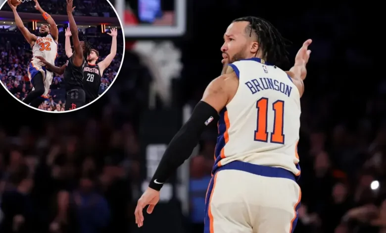 Jalen Brunson’s late heroics propel Knicks to crazy comeback win over Rockets