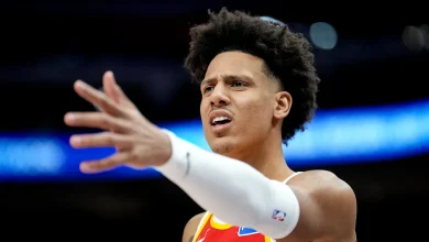 Jalen Johnson took full advantage of his last chance to sway All-Star voters