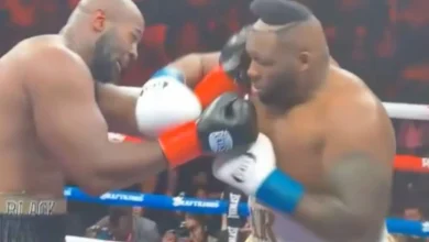 Jarrell Miller's toupee gets knocked off during fight in hilarious scene