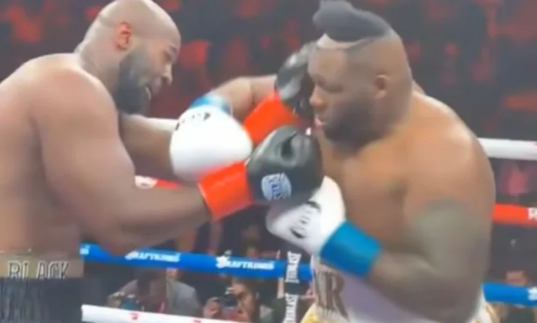 Jarrell Miller's toupee gets knocked off during fight in hilarious scene