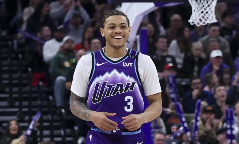 Jazz’s Keyonte George Exits vs. Magic With Injury