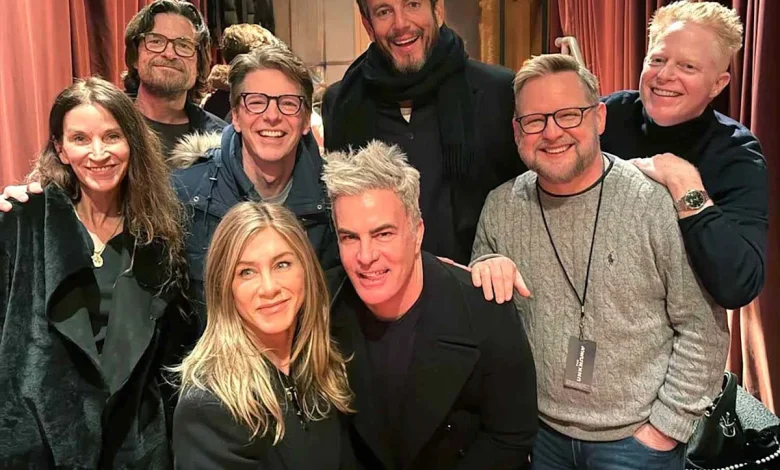 Jennifer Aniston, Jason Bateman, Will Arnett, Bradley Cooper and Gigi Hadid Visit Sean Hayes' Off-Broadway Play