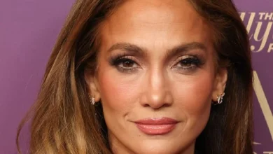 Jennifer Lopez Leaves Jaws On The Floor In A Figure-Hugging Silk Nightgown In Beverly Hills